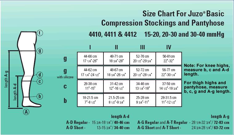 sizing chart