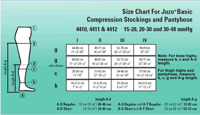 sizing chart